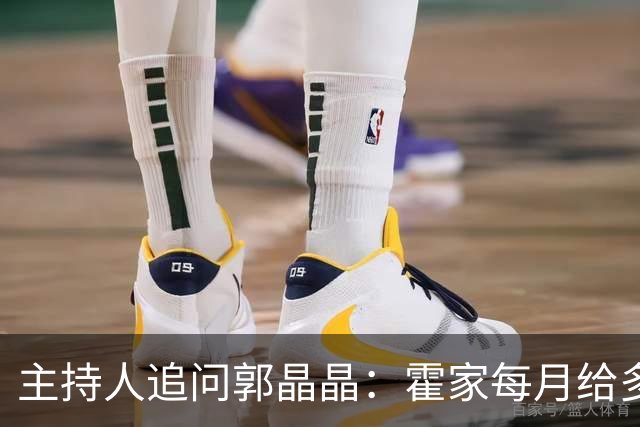 主持人追问郭晶晶：霍家每月给多少生活费？一句话令全场沉默